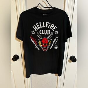 Stranger Things Hellfire Club T-Shirt — Netflix Licensed — Size M